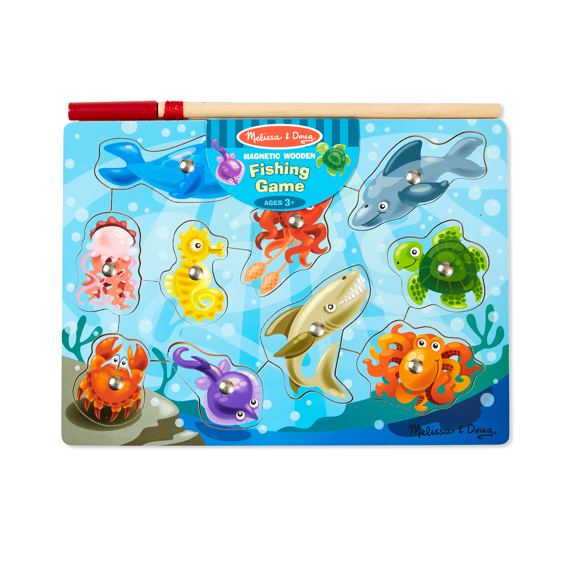 Magnetic Wooden Fishing Game – Down On The Farm