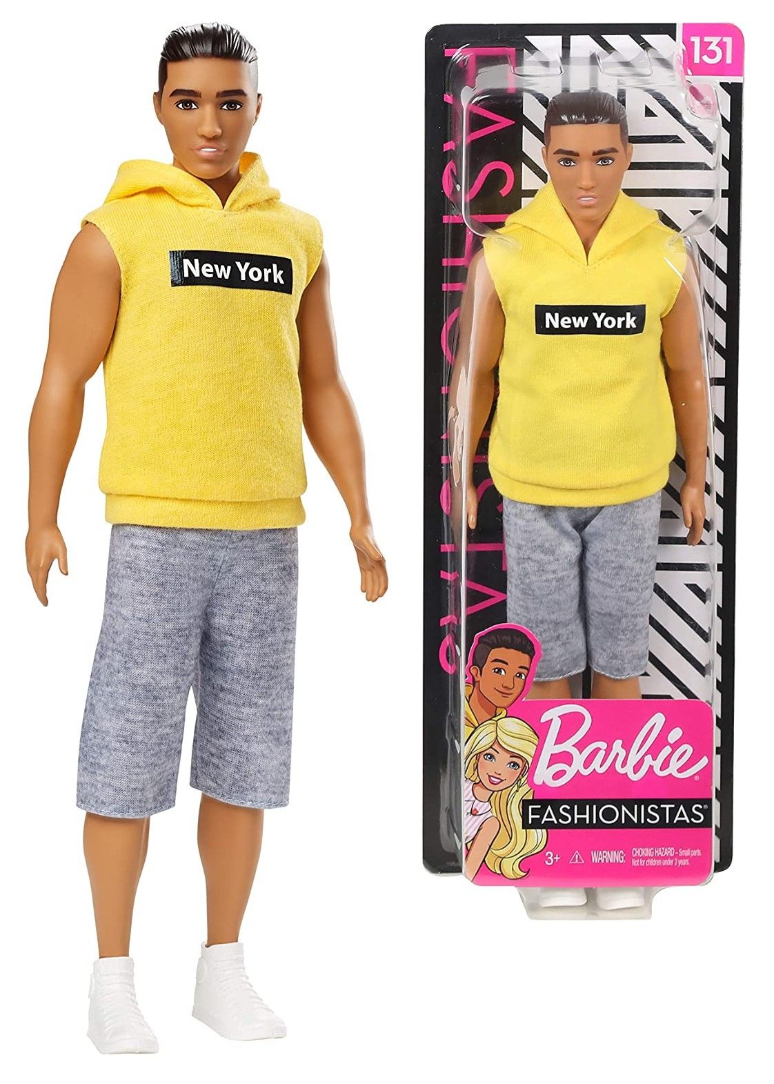 Barbie Fashionistas Ken Doll New York Hoodie 